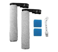 Homeponnew Kit d'accessoires pour Eureka NEW430 et pour aspirateurs JONR ED12, flanelle douce en microfibre haute densité, 2 rouleaux de brosse + 2 éponges + 1 brosse de nettoyage