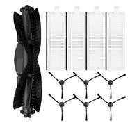 Homeponnew Kit d'accessoires pour robot Laresar Evol 3 avec brosse principale, brosses latérales et filtres B