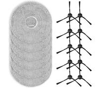 Homeponnew Kit de brosses latérales et serpillère pour aspirateur robot EVERYBOT Q7