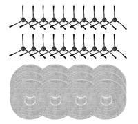 Homeponnew Kit de brosses latérales pour tout le monde - 1 lot de brosses latérales en plastique et nylon adaptées pour un nettoyage complet à la maison, même dans les zones difficiles d'accès