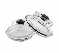 Homeponnew Kit de couvercle d'huile pour essieux de remorque Dexter 9K, 10K, 12K et 15K (post-octobre 1989) - Lot de 2 bouchons de rechange en plastique, diamètre extérieur de 10,2 cm × 1-1/2