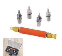 Homeponnew Kit de débosselage de voiture avec mécanisme d'aspiration pour enlever efficacement les bosses sur véhicules, meubles, appareils électroménagers, comprend 4 embouts de rechange