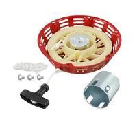 Homeponnew Kit de démarrage pour Honda - Construction ferme - Poignée de corde - Vis de rechange pour GX340 pour GX390 pour GX610 pour GX620 - Moteur générateur de tondeuse à gazon