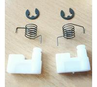 Homeponnew Kit de démarrage pour tronçonneuse modèles MT-9999, 4500, 5200, 5800 - Comprend 2 pions, 2 ressorts de démarrage, 2 clips E, compatible 45CC/52CC/58CC/62CC