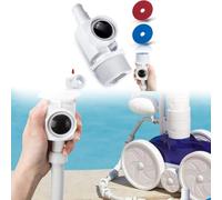 Homeponnew Kit de raccord mural pour aspirateur de piscine Polaris Zodiac avec déconnexion rapide pour nettoyeur de piscine série 180 280 380 480 3900 avec soupape de décharge de pression