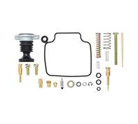 Homeponnew Kit de reconstruction de carburateur avec pompe d'amorçage pour Honda FourTrax 300 TRX300 2x4 TRX300FW 1993-2000, 120 Kit de réparation principal Jet Metal