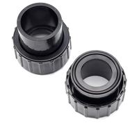 Homeponnew Kit de remplacement pour Pentair Union #350157 - Lot de 2 connecteurs de pompe en PVC pour piscine et spa, glissement interne de 3,8 cm par glissière externe de 5,1 cm, compatible avec les
