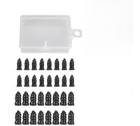 Homeponnew Kit de réparation de pneus de voiture et moto 32 pièces avec clous en caoutchouc et boîte de rangement pour pneus sans chambre à air