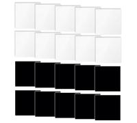 Homeponnew Kit de réparation gonflable en TPU pour piscine, matelas pneumatique et bateau - 20 patchs autocollants de 10 x 10 cm, résistants à la chaleur et aux intempéries (C)