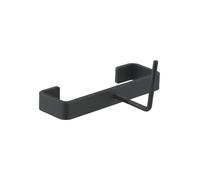 Homeponnew Kit de support d'ancrage réglable en acier pour fondation en béton de 10,2 cm - Support de poteau de clôture en métal noir robuste pour portails de jardin et structures extérieures