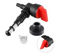 Homeponnew Kit d'entretien de vanne d'arrêt de carburant pour groupes électrogènes Powermate & Husky - Vanne d'angle 90° avec filtre et œillet, remplace 192980GS, 208961