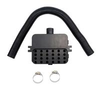 Homeponnew Kit filtre d'admission d'air et tuyau de conduit avec 2 clips pour chauffage diesel, compatible avec tuyaux d'admission de 25 mm, conduit flexible de 60 cm, noir/jaune/bleu (D)