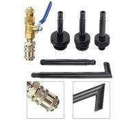 Homeponnew Kit manuel d'adaptateur de transmission automatique pour Mercedes-722.9, avec distributeur en métal et vanne d'arrêt, compatible avec 09G 01J CVT pour DSG ATF