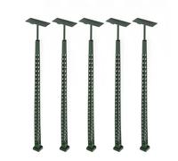 Homeponnew Lampes LED pour modélisme ferroviaire avec mât en treillis métallique pour mise à l'échelle H0, éclairage de voie de train avec résistances de série, convient pour alimentation 3 V