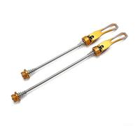 Homeponnew Levier à dégagement rapide en aluminium pour moyeux de roue de vélo, brochette d'essieu solide et légère pour une utilisation facile (bleu)