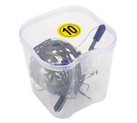 Homeponnew Lot de 10 cages à appâts pour pêche à la carpe - Peut être ouvert - Conçu pour une utilisation durable avec une bonne durabilité et un fonctionnement constant