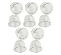 Homeponnew Lot de 10 carburateurs de 19 mm pour ampoule d'amorçage et pompe à carburant de rechange compatibles avec les débroussailleuses Victa, Homelite, tronçonneuses