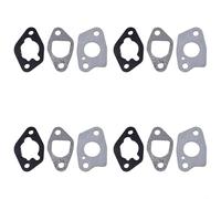 Homeponnew Lot de 12 joints de rechange pour carburateur, pratique pour un entretien efficace du moteur, convient pour les moteurs GX120 GX140 dans les équipements résidentiels