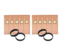 Homeponnew Lot de 12 sacs d'aspirateur pour G3 G4 G6 G7 avec efficacité de filtration améliorée Piège la saleté et les cheveux pour modèles Heritage II Génération II