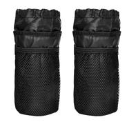 Homeponnew Lot de 2 bouteilles d'eau en aluminium pour guidon de vélo - Convient pour le rangement ou le pH pendant la conduite - Absorbe les chocs avec ses propriétés d'absorption des chocs