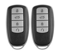 Homeponnew Lot de 2 coques de clé de voiture pour Chery 5, Tiggo 8 Pro/Plus et Kia i10, i20, modèles Sportage, matériau TPU, protection intégrale