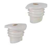 Homeponnew Lot de 2 joints de tuyau de vidange en silicone 55 x 70 mm - 2 pièces de vidange en silicone pour une utilisation pratique et à long terme. Le matériau est élastique