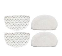 Homeponnew Lot de 2 tampons de nettoyage lavables en microfibre pour balai vapeur Bissell PowerFresh, compatibles avec les séries 1806, 1940, 1544