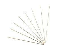 Homeponnew Lot de 25 tiges de brasage en laiton de 250 mm, 1,6/2,0/2,5/3 mm de diamètre, pour soudure au gaz oxyacétylène, convient pour alliage de cuivre, alliage d'acier au carbone, 25 pièces de 3