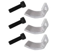 Homeponnew Lot de 3 attrape-chaînes en métal pour tronçonneuse 351/353/357/359/440/445/450 et Jonsered CS2147/CS2152/CS2245