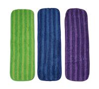 Homeponnew Lot de 3 serpillères réutilisables en microfibre pour Swiffer PowerMop, 38,1 cm, épais pour sols en bois, stratifié, carrelage et vinyle