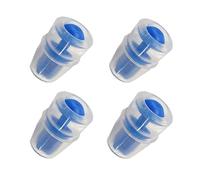 Homeponnew Lot de 4 gaines de rechange en silicone pour valve d'hydratation de la vessie à eau, compatible avec la plupart des marques, y compris les valves rotatives à 360° et marche/arrêt, rouge
