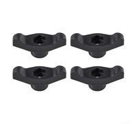 Homeponnew Lot de 4 pièces de rechange pour tondeuse à gazon et souffleuse à neige compatibles avec les composants en plastique