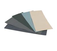 Homeponnew Lot de 5 papiers abrasifs humides et secs grain 2500 3000 5000 7000 7000, papier abrasif imperméable pour réparation de peinture de carrosserie, 23 x 9,3 cm