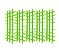 Homeponnew Lot de 5 séparateurs en silicone pour lyophilisateur avec 45 séparateurs courts et 15 longs pour l'organisation des aliments Vert clair