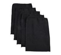 Homeponnew Lot de 5 serviettes exfoliantes pour le corps, débarbouillettes de bain coréennes, serviette de douche douce pour une exfoliation douce de la peau, coton polyester, 14 x 18,5 cm