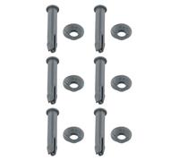Homeponnew Lot de 6 goupilles et joints de rechange pour piscines Steel Pro, longueur 55 mm, compatible avec modèles P61783, P61911, P61817, Ø305/366 cm (2018+)