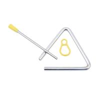 Homeponnew Lot de maillets triangulaires en fer pour instruments à percussion, 1 jeu avec gâches et supports pour débutants