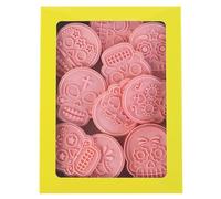 Homeponnew Lot d'emporte-pièces pour Halloween - 10 formes réutilisables en polypropylène, faciles à utiliser pour les cookies, fondants, sandwichs - Outils de cuisson festifs