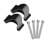 Homeponnew Lot d'entretoises de guidon en alliage d'aluminium TT pour tube rond de 31,8 mm pour barres - 10 mm et 20 mm de hauteur réglable (20 mm)