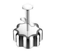 Homeponnew Machine à boules de riz en acier inoxydable 304 pour onigiri, sushi et légumes avec mécanisme de rebond à ressort, facile à utiliser et à nettoyer, gadget de cuisine DIY pour adultes et