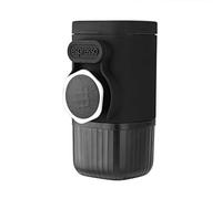 Homeponnew Machine à expresso portable, presse manuelle de 15 bars pour voyage en plein air, compatible avec les capsules de café, réservoir d'eau de 100 ml, noire