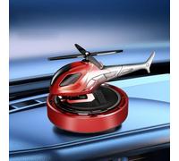 Homeponnew Machine solaire d'aromathérapie pour voiture avec ornements rotatifs, diffuseur d'huiles essentielles pour tableau de bord, matériau ABS et alliage, compatible avec la plupart des véhicules