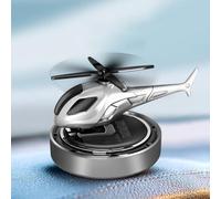 Homeponnew Machine solaire d'aromathérapie pour voiture avec ornements rotatifs, diffuseur d'huiles essentielles pour tableau de bord, matériau ABS et alliage, compatible avec la plupart des véhicules