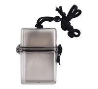 Homeponnew Mallette de sport étanche avec lanière et joint étanche pour kayak, rafting, natation, plongée et sports nautiques en plein air (gris)