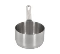Homeponnew Mini casserole en acier inoxydable de 100 ml, petite casserole à lait avec longue poignée pour la cuisson du porridge, de la sauce, du beurre, sans danger pour la cuisinière et facile à