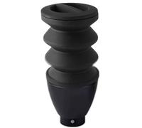 Homeponnew Moulin à grains de café monodose pour trémie avec outil de nettoyage à soufflet, compatible avec broyeurs à trémie, noir ou argent