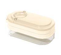 Homeponnew Outil 3 en 1 pour presser, remplir et sceller, moule manuel pour raviolis en polypropylène de qualité alimentaire, kaki (kaki)