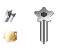 Homeponnew Ouvre-noix de coco en acier inoxydable 304 avec dents dentelées à 4 côtés pour une ouverture facile, poignée ergonomique, outil de cuisine compact