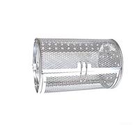 Homeponnew Panier de barbecue d'extérieur en acier inoxydable pour le camping et le barbecue dans le jardin, outil de cuisson portable pour légumes et viande, facile à nettoyer (130 x 195)