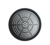 Homeponnew Panier vapeur en pierre de médecine épaisse, 30 cm/32 cm/28 cm, multifonctionnel pour cuire à la vapeur des petits pains et des légumes, répartition homogène de la chaleur, style moderne et